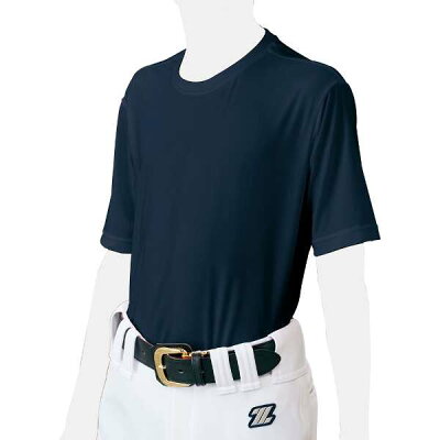 少年用ライトフィットアンダーシャツ 半袖クルーネック サイズ：150 カラー：ネイビー #BO1810J-2900